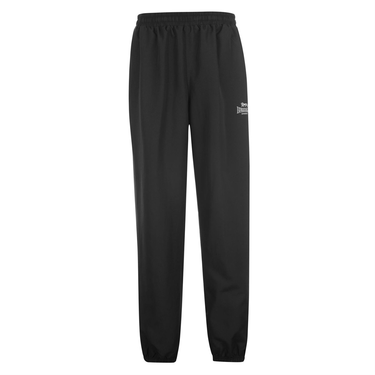 Lonsdale Boys' Closed-Hem Woven Pants - Black, 11-12