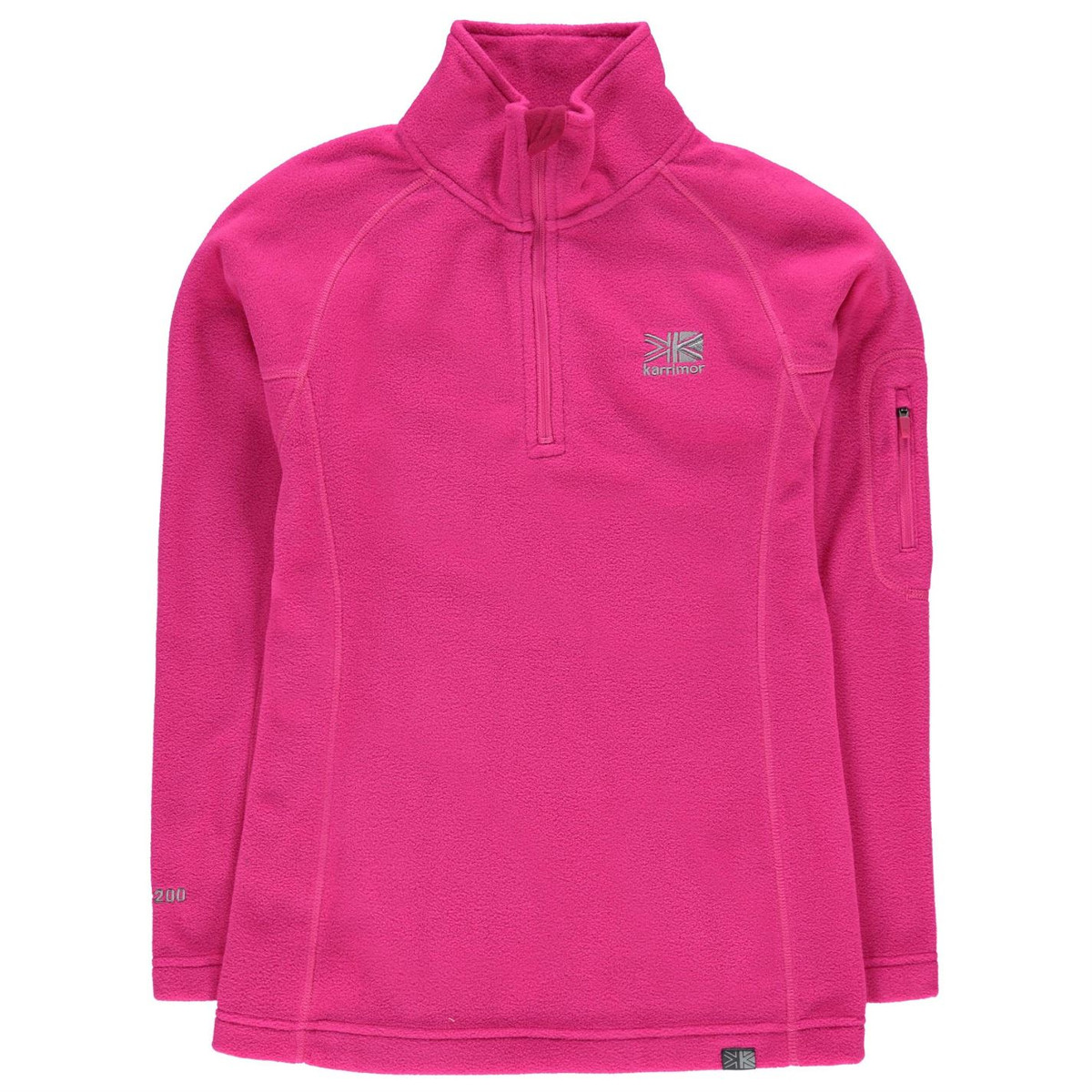 Karrimor Girls' Microfleece Pullover - Red, 13