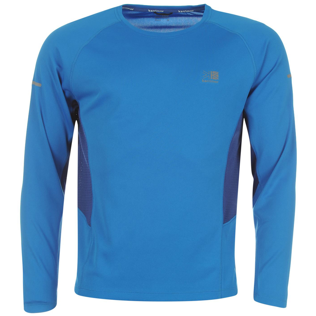 Karrimor Men's Running Long-Sleeve Tee - Blue, XS