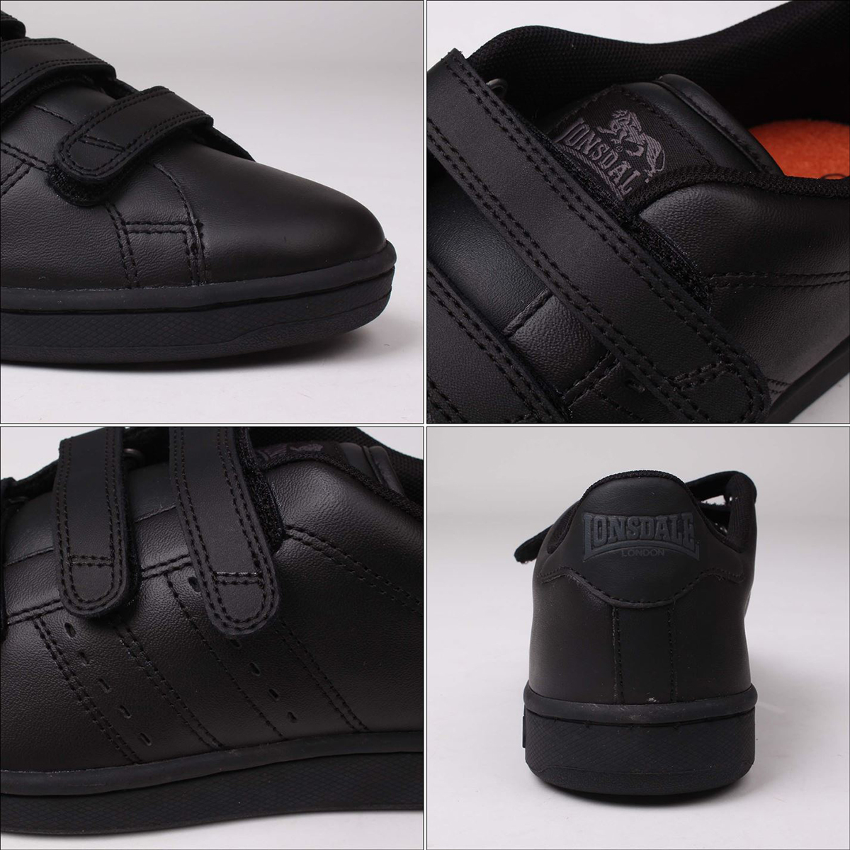 lonsdale velcro shoes