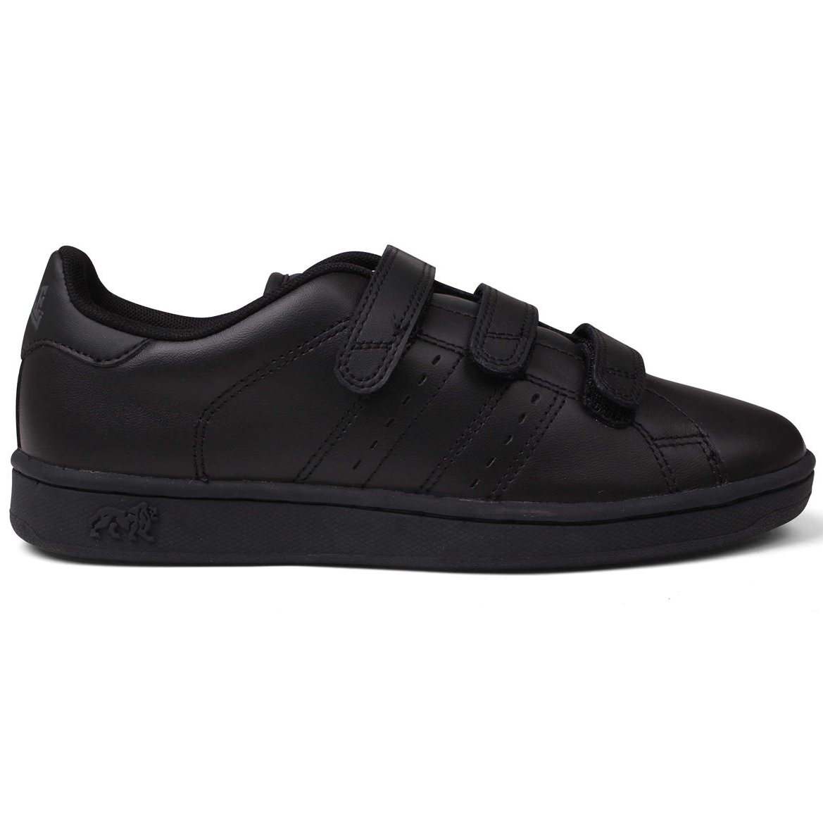 Lonsdale Men's Leyton Velcro Sneakers - Black, 8