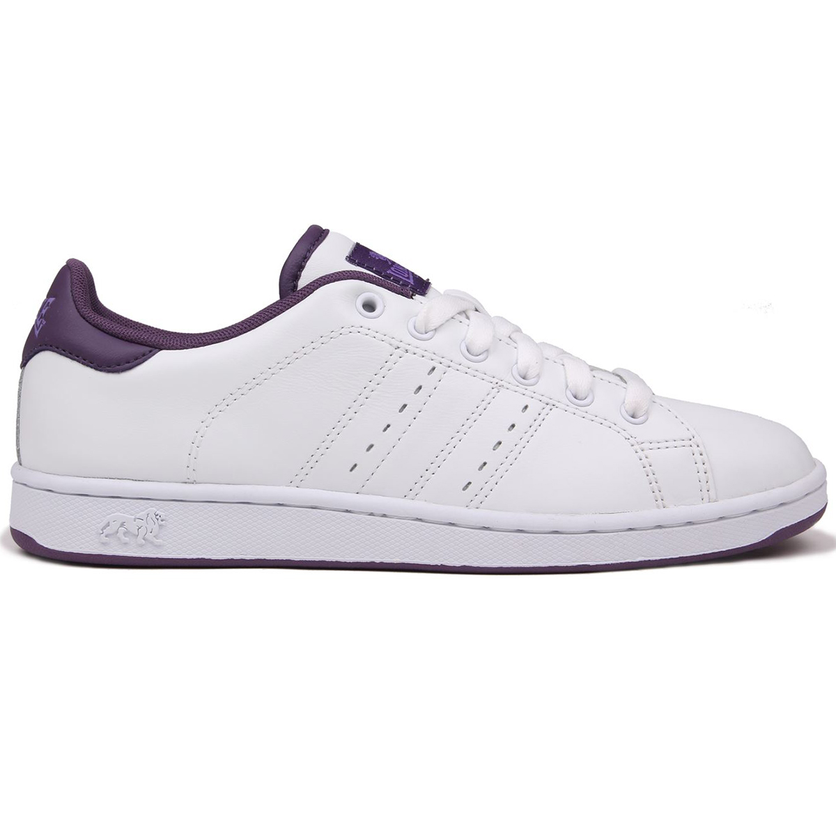 Lonsdale Women's Leyton Leather Sneakers - White, 7.5