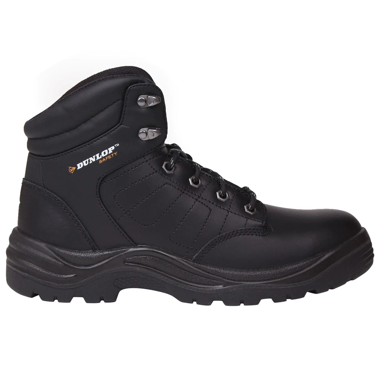 Dunlop Men's Dakota Steel Toe Work Boots - Black, 6.5