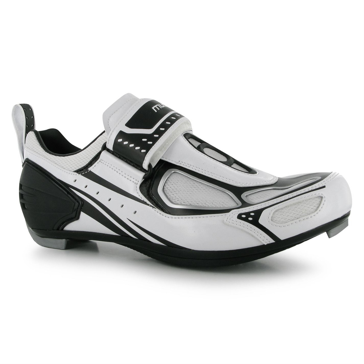 Muddyfox Men's Tri100 Cycling Shoes - White, 8