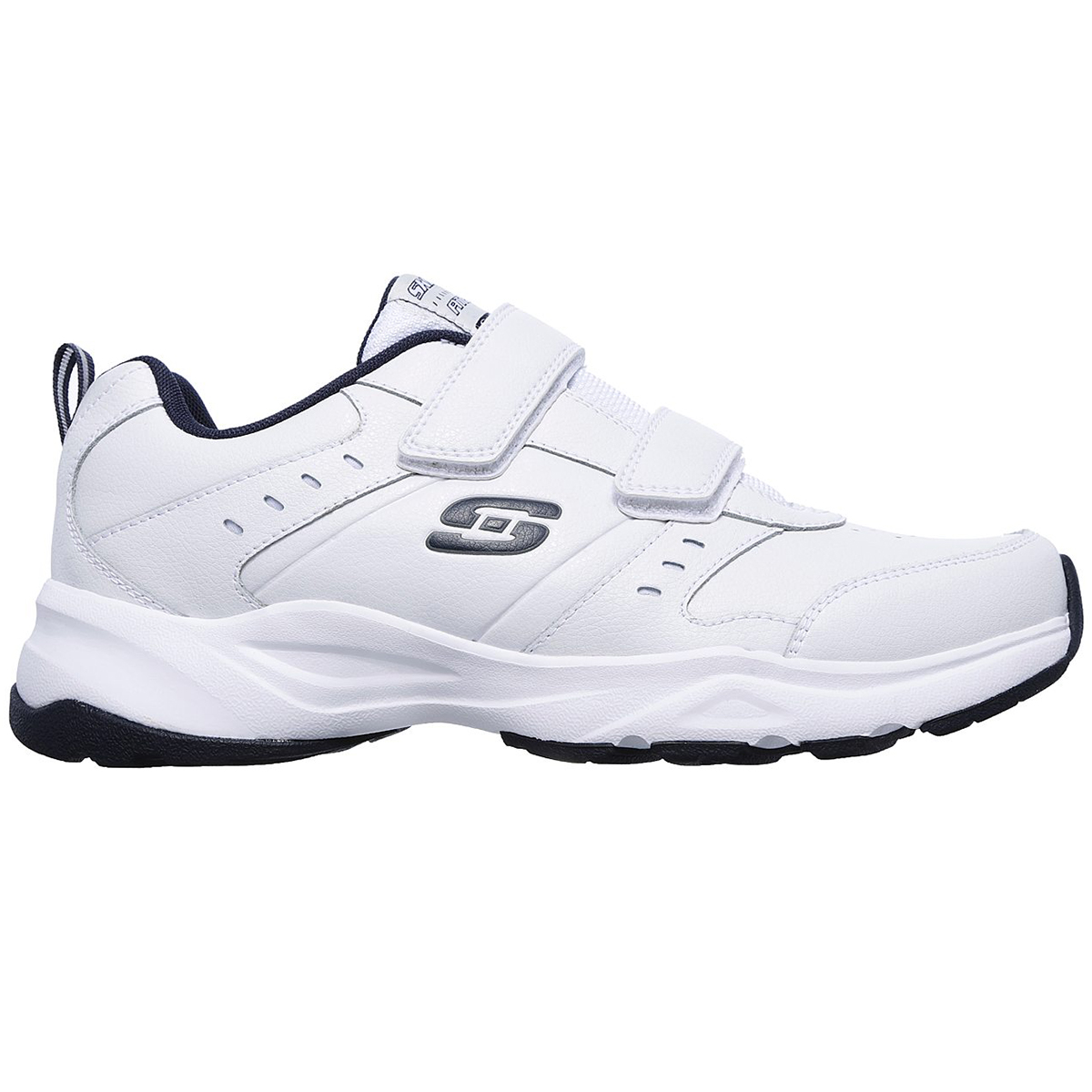 men's skechers velcro trainers