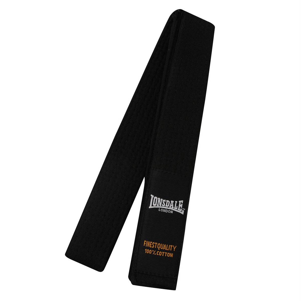 Lonsdale Martial Arts Belt - Black, ADULT