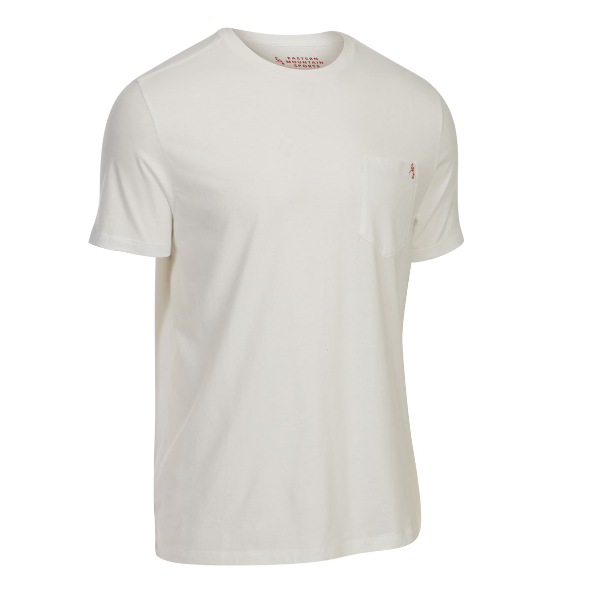 Ems Men's Organic Pocket Short-Sleeve Tee - White, S