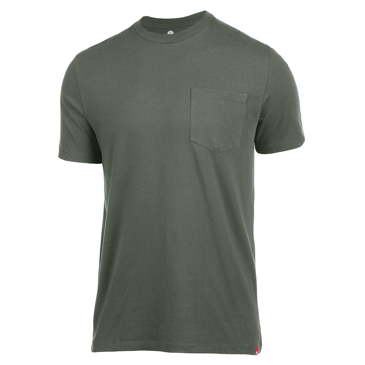 Ems Men's Organic Pocket Short-Sleeve Tee - Green, M