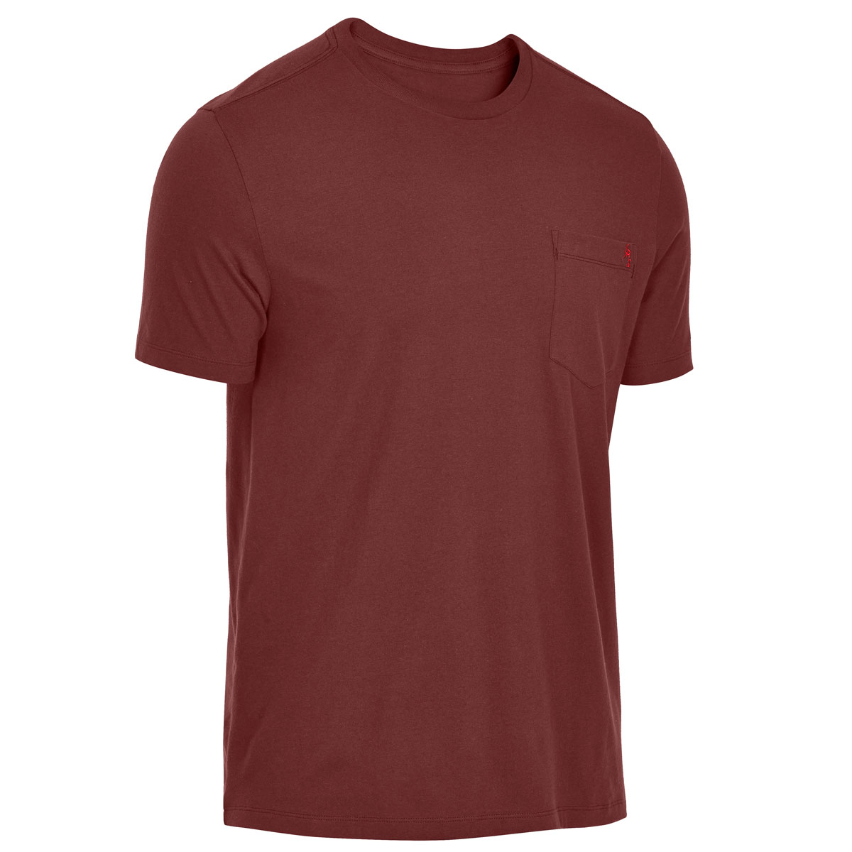 Ems Men's Organic Pocket Short-Sleeve Tee - Red, L