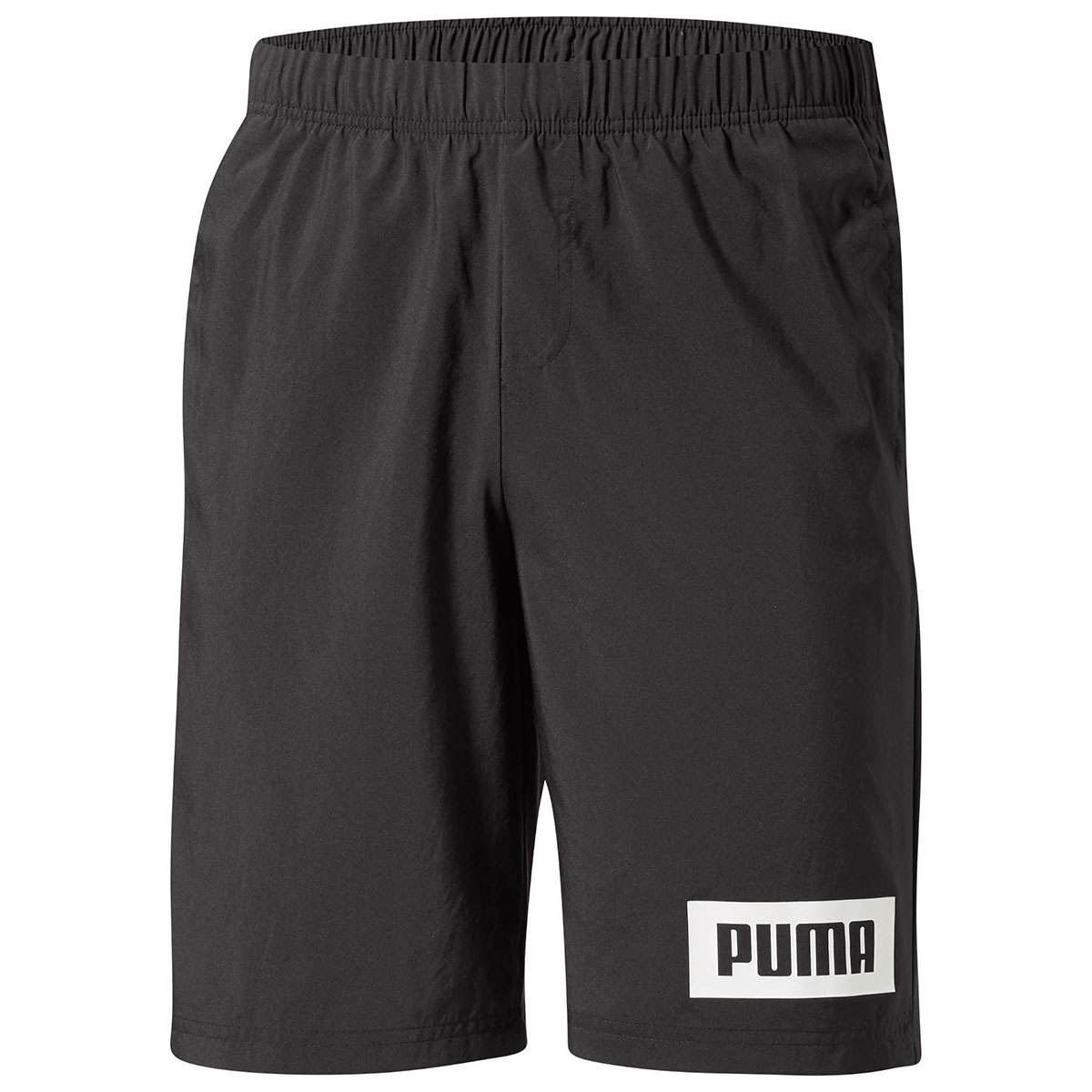 Puma Men's Rebel Woven Active Shorts - Black, L