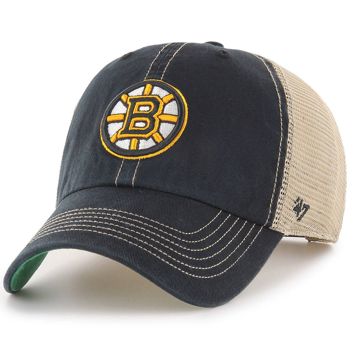 bruins mesh hat