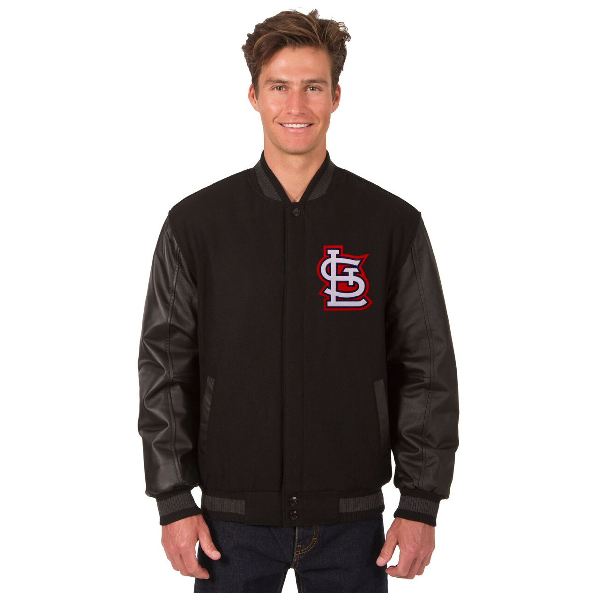 St Louis Cardinals Legend Manual Oil Paint Style Baseball Jacket