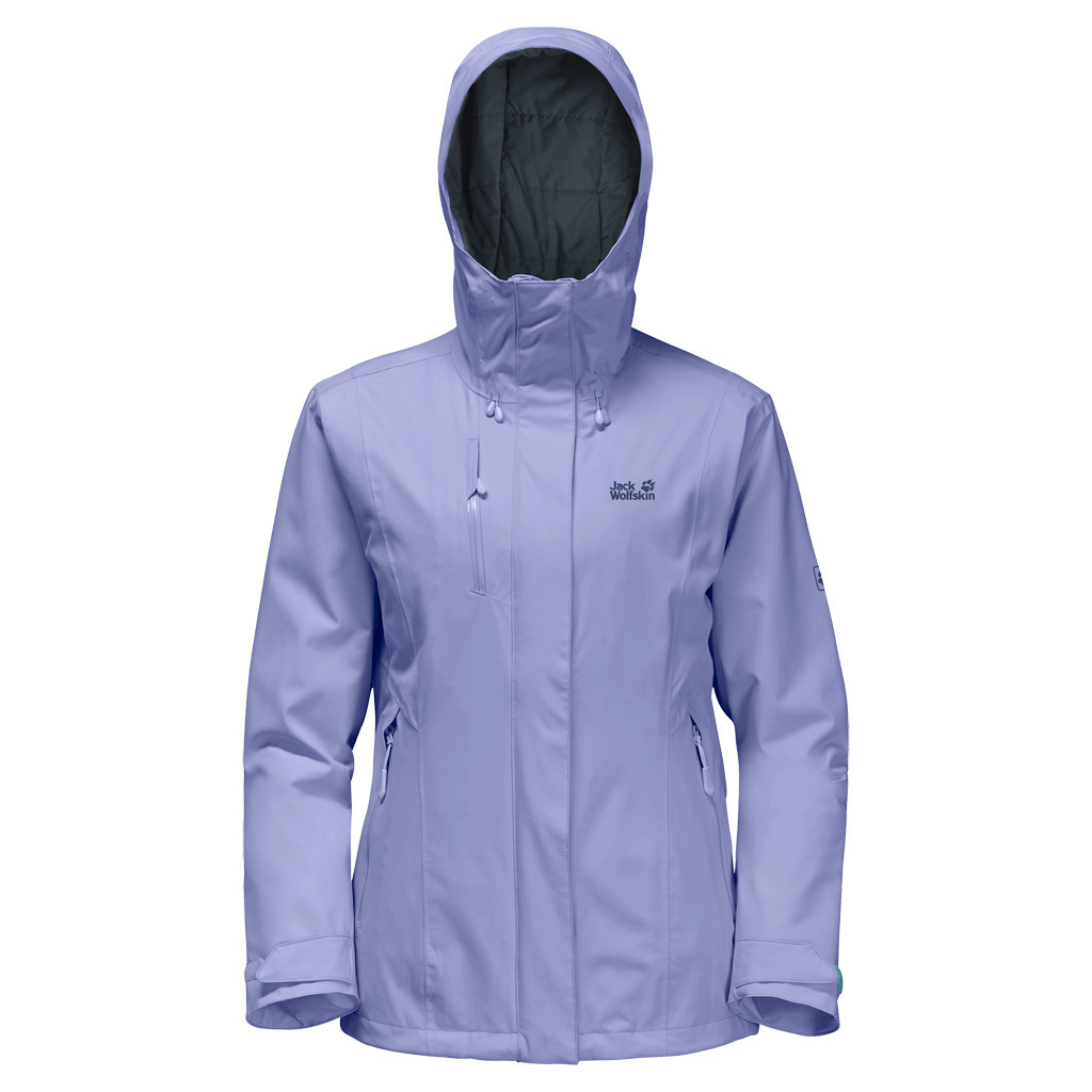 Jack Wolfskin Women's Troposphere Jacket - Purple, L