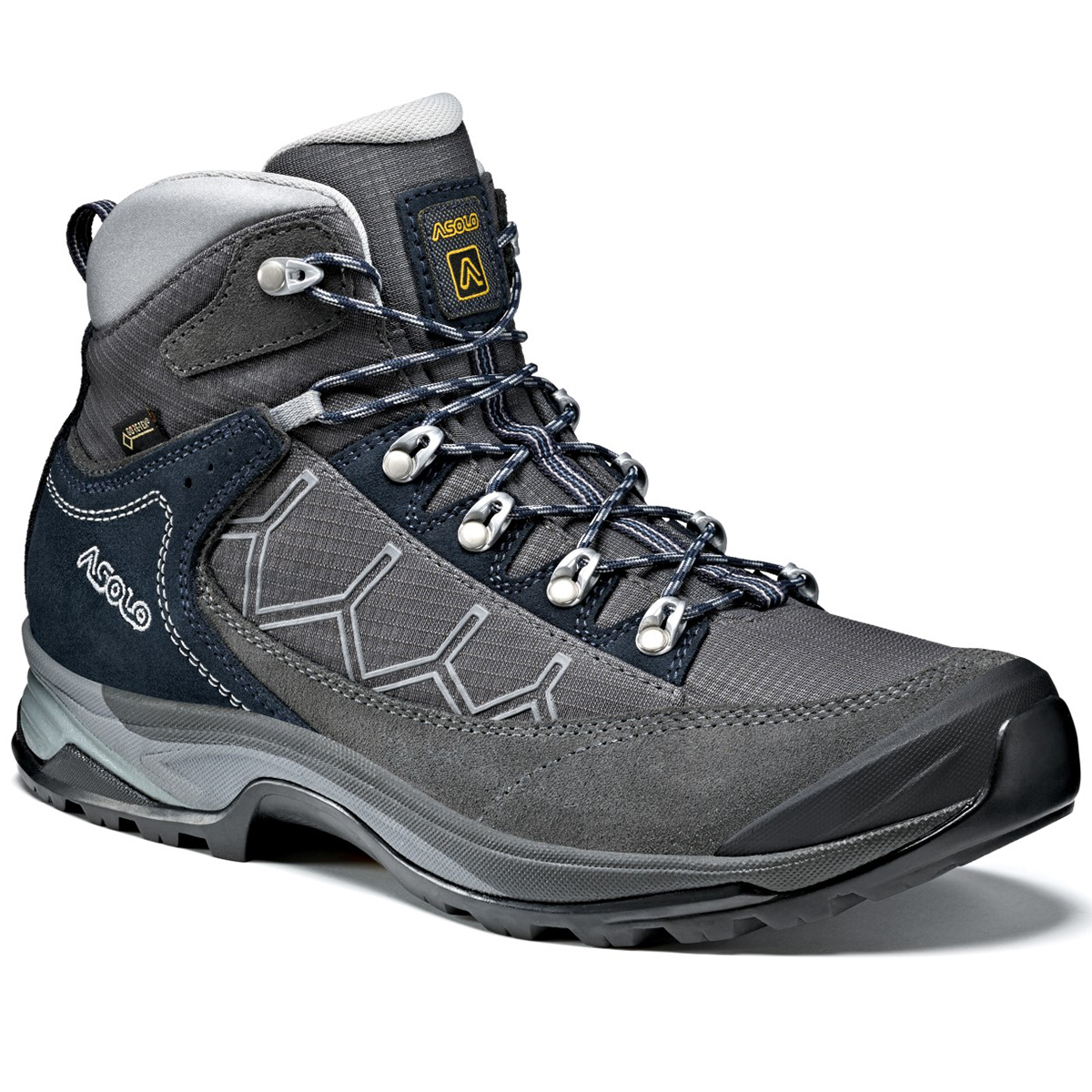 Asolo Men's Falcon Gv Mid Waterproof Hiking Boots - Black, 9