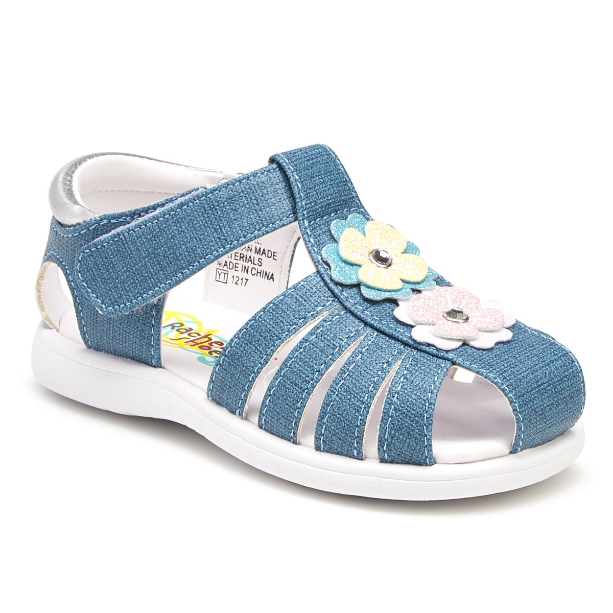 Rachel Shoes Toddler Girls' Mae Fisherman Sandals - Blue, 6