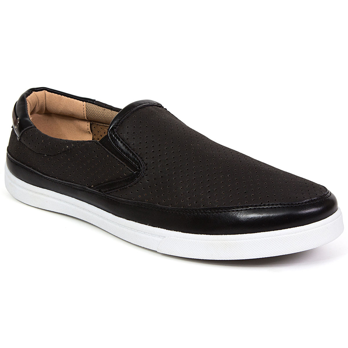 Deer Stags Men's Harrison Casual Slip-On Shoes - Black, 8.5