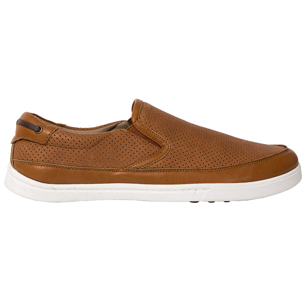 Deer Stags Men's Harrison Casual Slip-On Shoes - Brown, 8.5