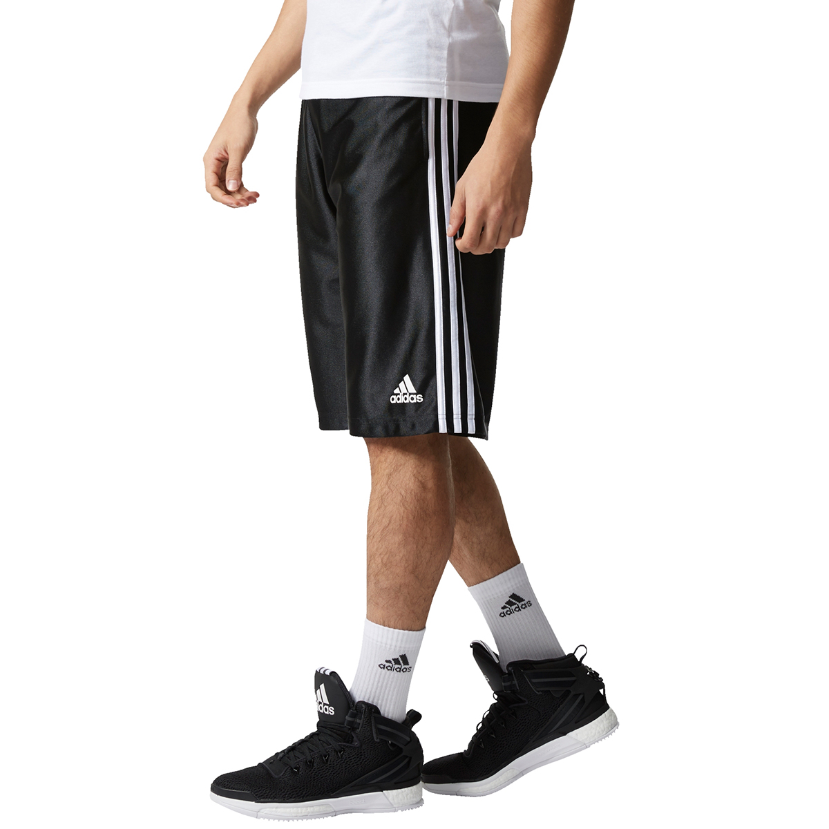 ADIDAS Men's Basic 4 Basketball Shorts 