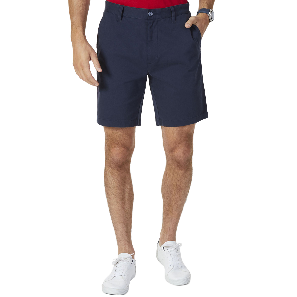 Nautica Men's Classic Fit Deck Shorts - Blue, 38
