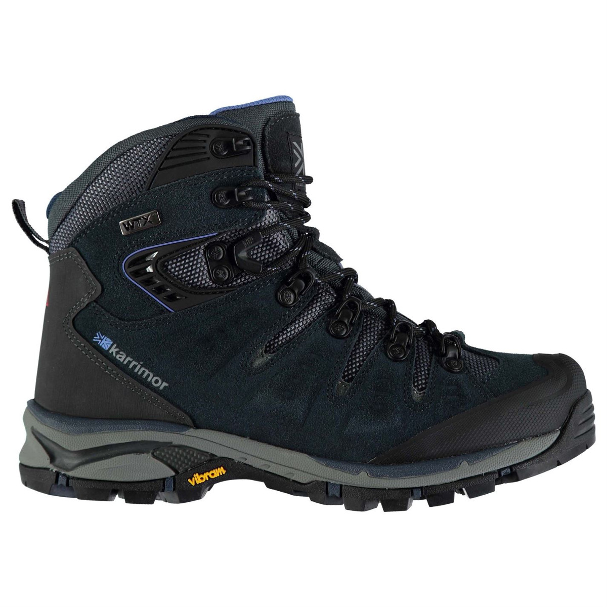 Karrimor Women's Leopard Waterproof Mid Hiking Boots - Black, 8