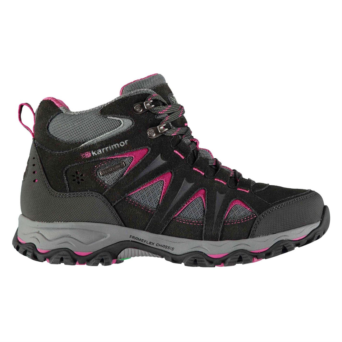 pink hiking boots