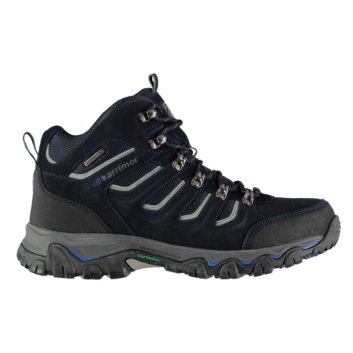 Karrimor Men's Mount Mid Waterproof Hiking Boots - Blue, 11.5