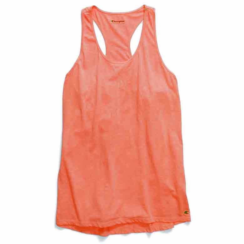 Champion Women's Authentic Wash Tank Top - Orange, S