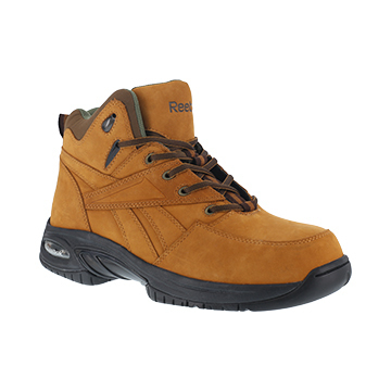 Reebok Work Women's Tyak Composite Toe Classic Performance Hi Top Athletic Hiker, Golden Tan, Brown