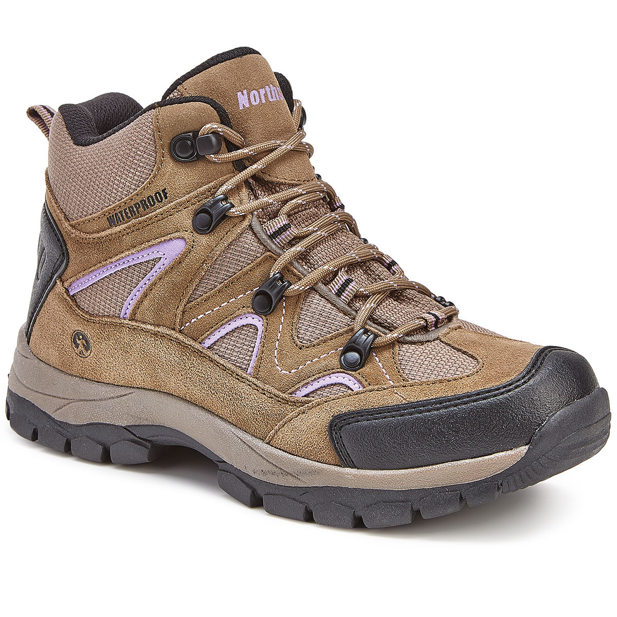 Northside Women's Snohomish Mid Waterproof Hiking Boots - Brown, 9