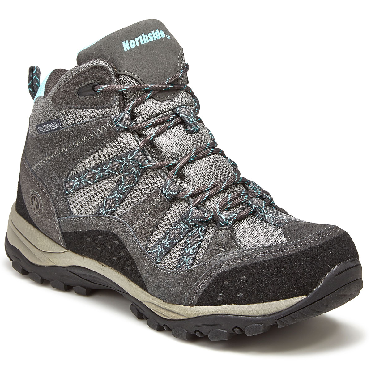 Northside Women's Freemont Mid Waterproof Hiking Boots - Black, 6.5