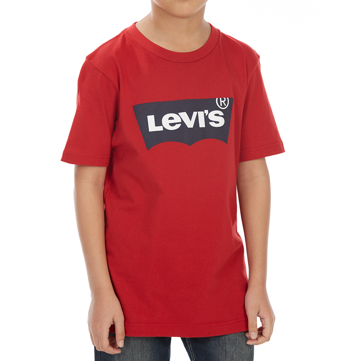 Levi's Big Boys' Batwing Short-Sleeve Tee - Red, M