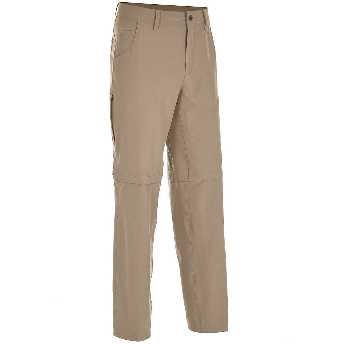 Ems Men's Go East Zip-Off Pants - Brown, 35/32