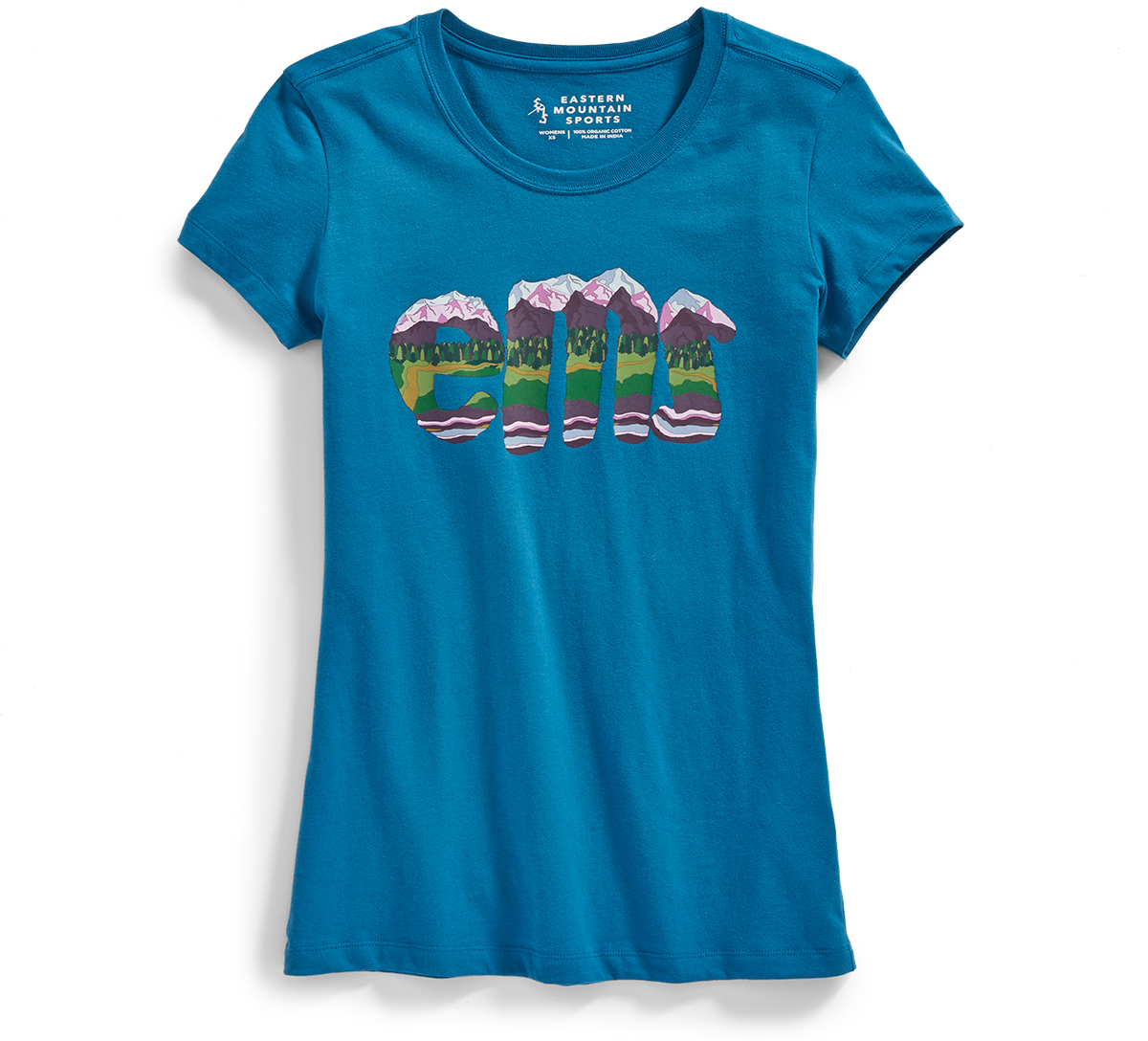 Ems Women's E.m.sediment Graphic Tee - Blue, S