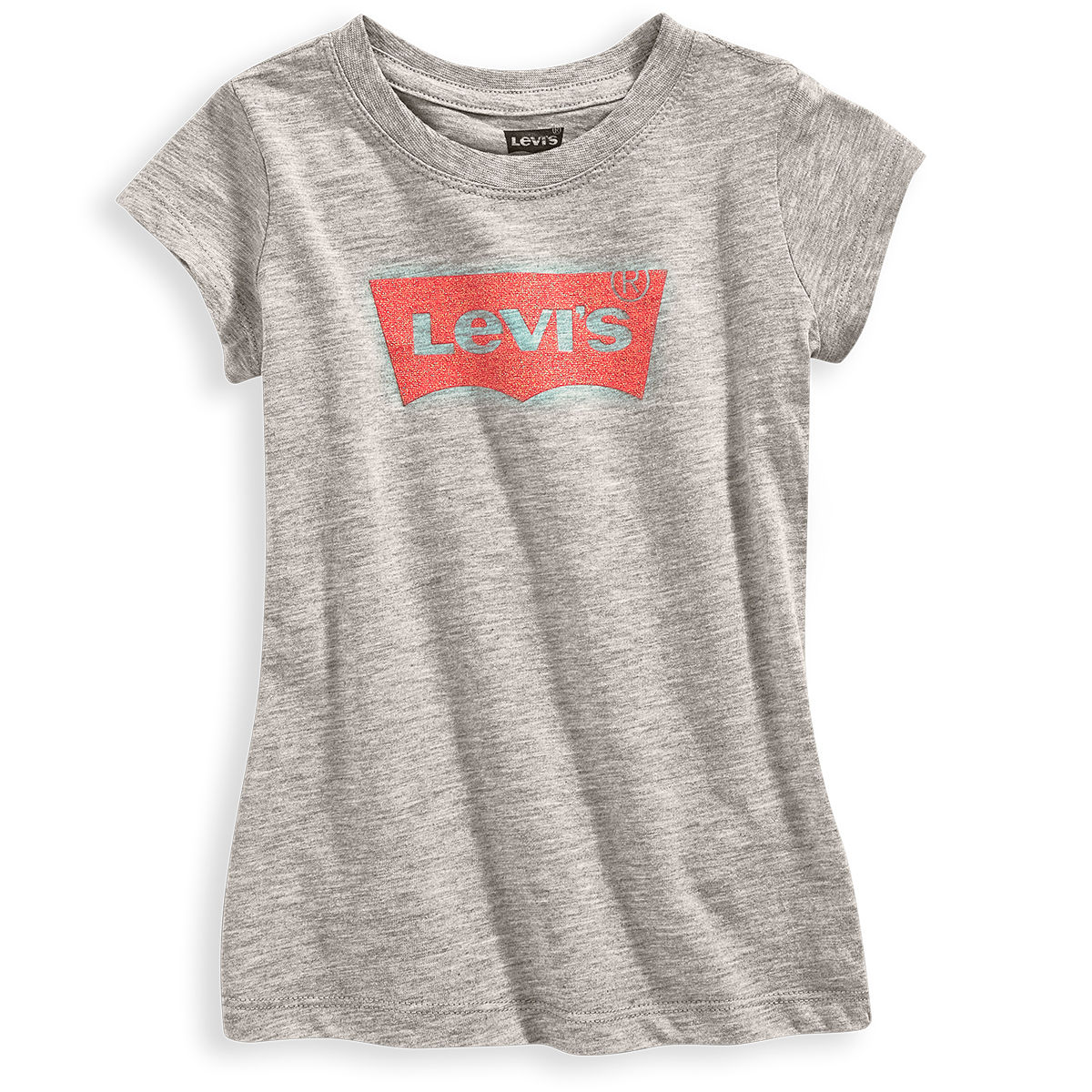 Levi's Little Girls' Batwing Short-Sleeve Tee - Black, 5