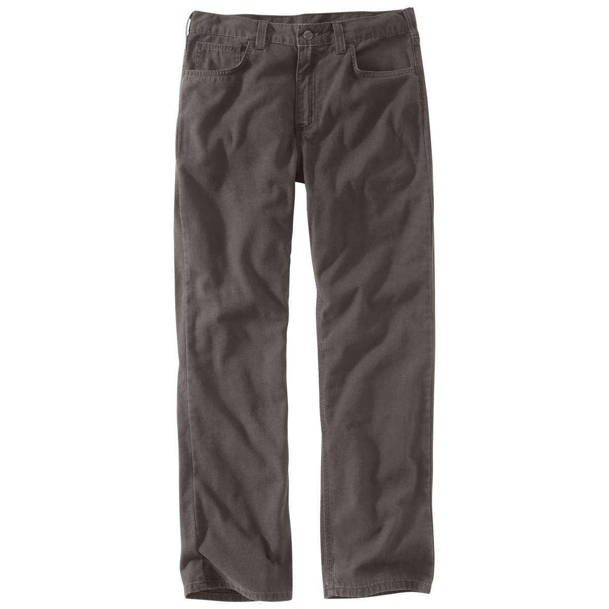 Carhartt Men's Rugged Flex Rigby 5-Pocket Work Pants - Black, 32/32