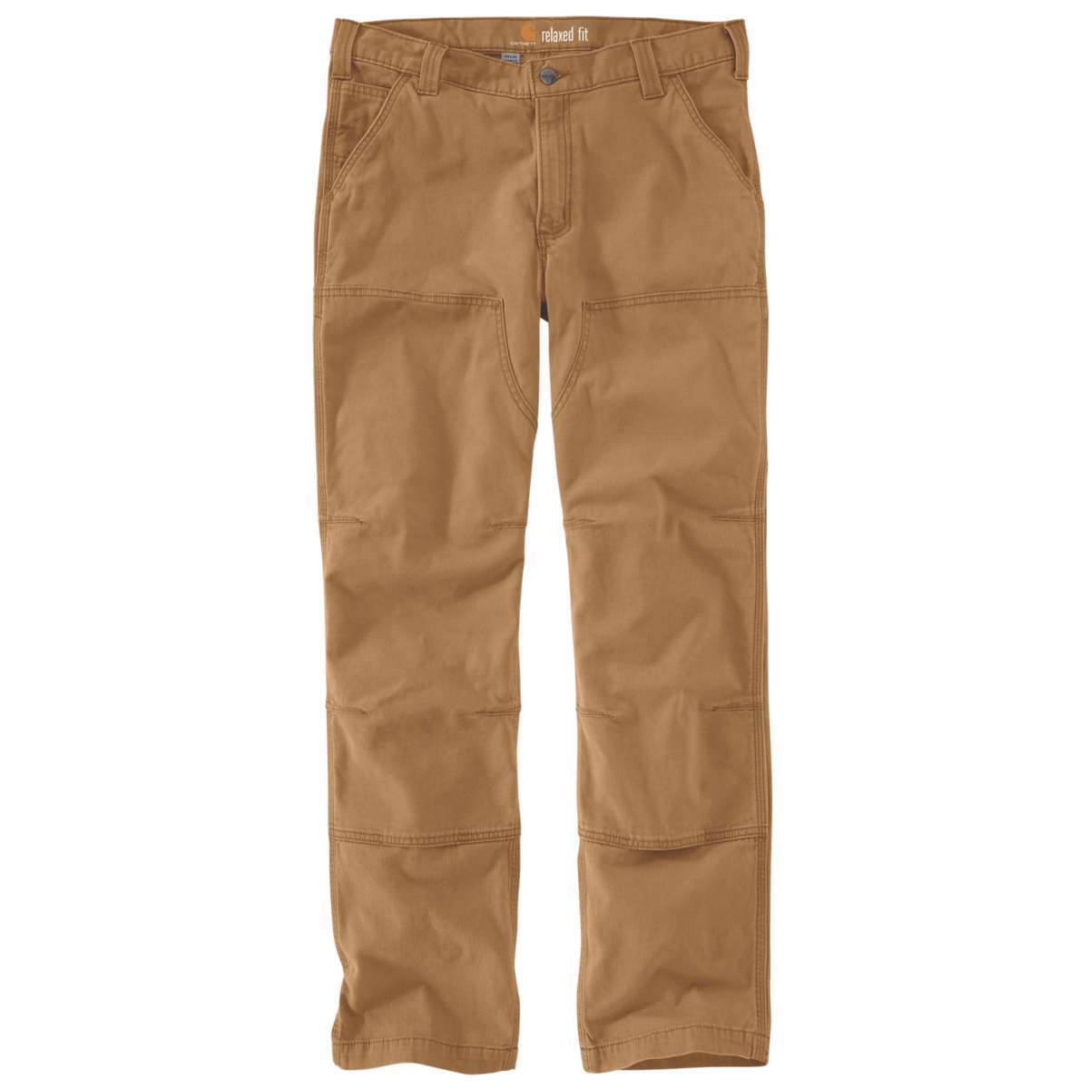 Carhartt Men's Rugged Flex Rigby Double-Front Pants - Brown, 36/30