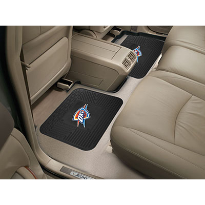 Fan Mats Nba Oklahoma City Thunder 2-Piece Utility Mat Set