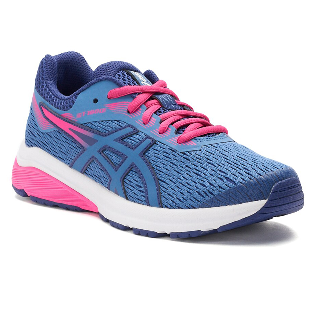 Asics Big Girls' Grade School Gt-1000 7 Running Shoes - Blue, 6