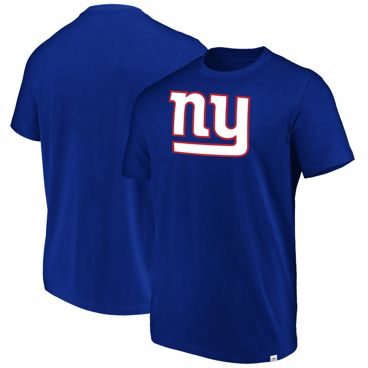 New York Giants Men's Flex Logo Short-Sleeve Tee - Blue, XXL