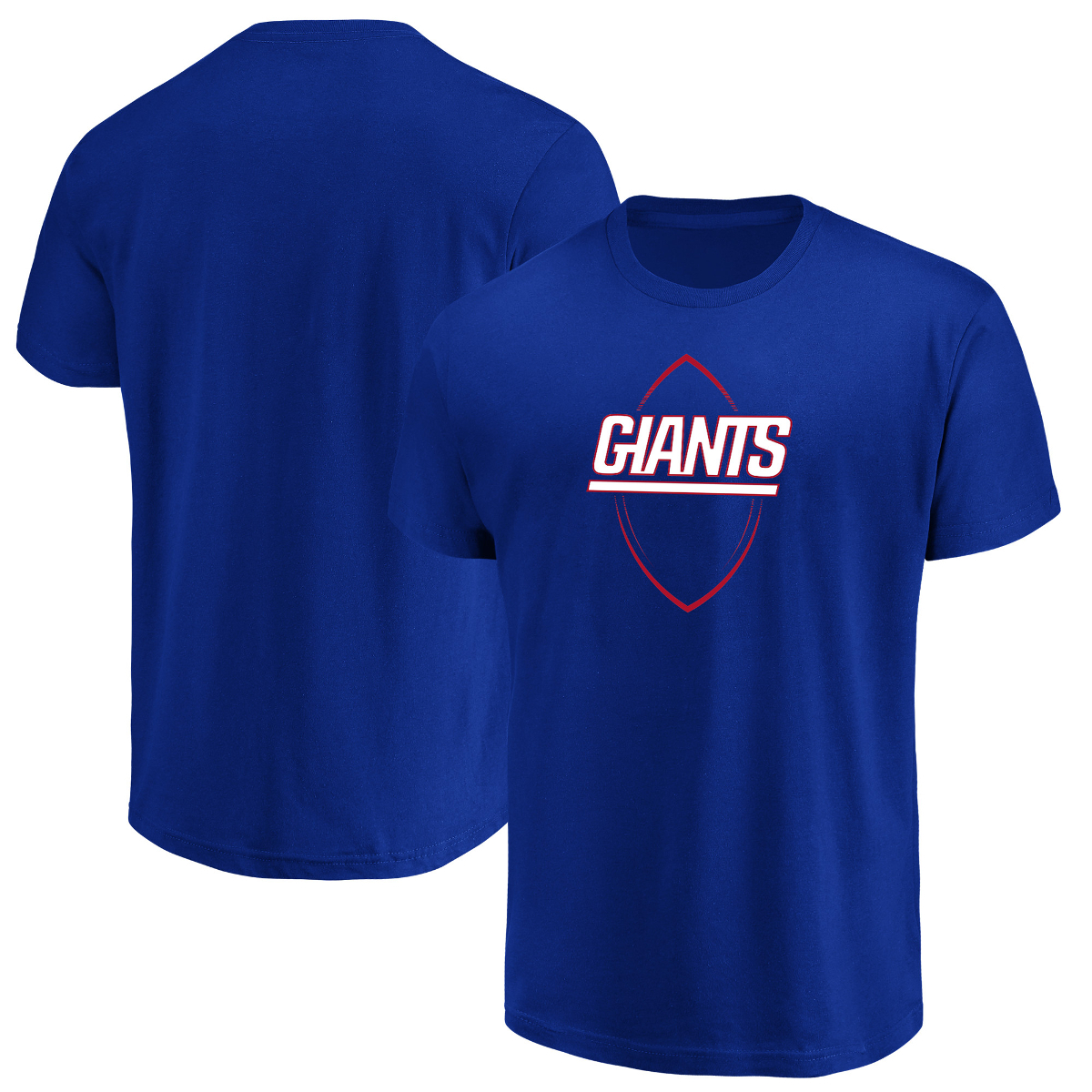 New York Giants Men's Maximized Short-Sleeve Tee - Blue, XXL