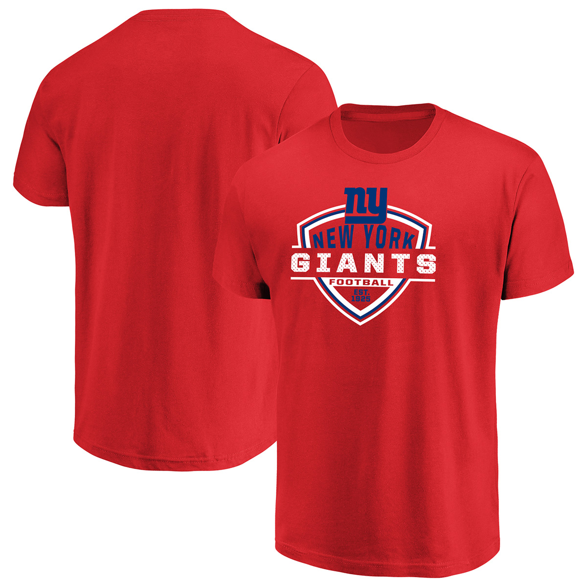 New York Giants Men's Primary Receiver Short-Sleeve Tee - Red, XXL