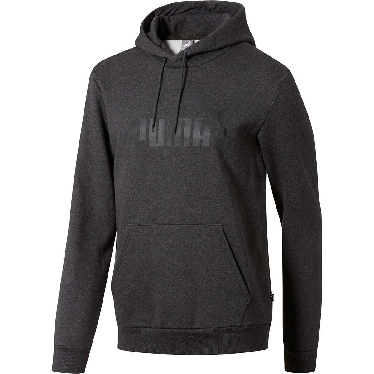 Puma Men's Essentials Fleece Pullover Hoodie - Black, S