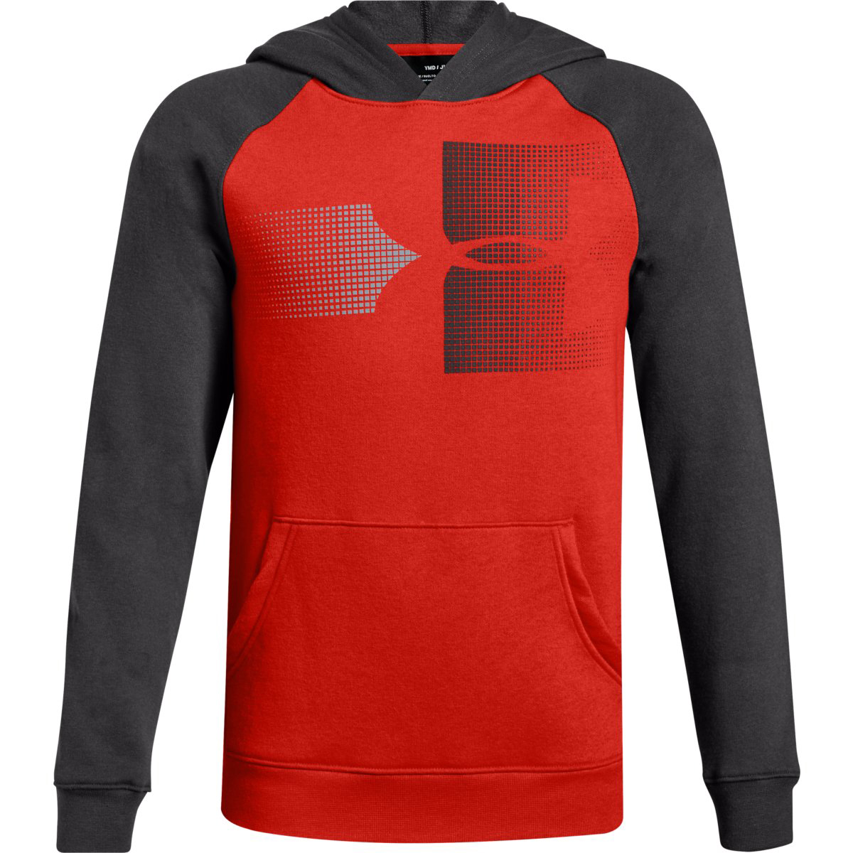 Under Armour Big Boys' Ua Rival Logo Pullover Hoodie - Red, S