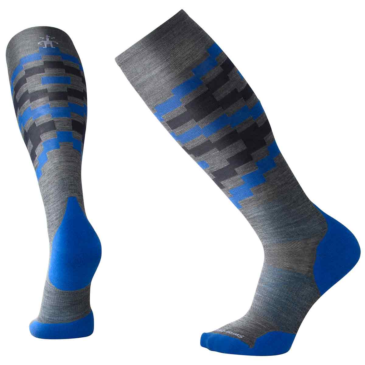 Smartwool Men's Phd Ski Light Elite Pattern Socks - Black, L