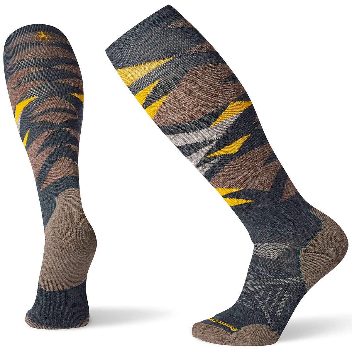 Smartwool Men's Phd Ski Light Pattern Socks - Various Patterns, L