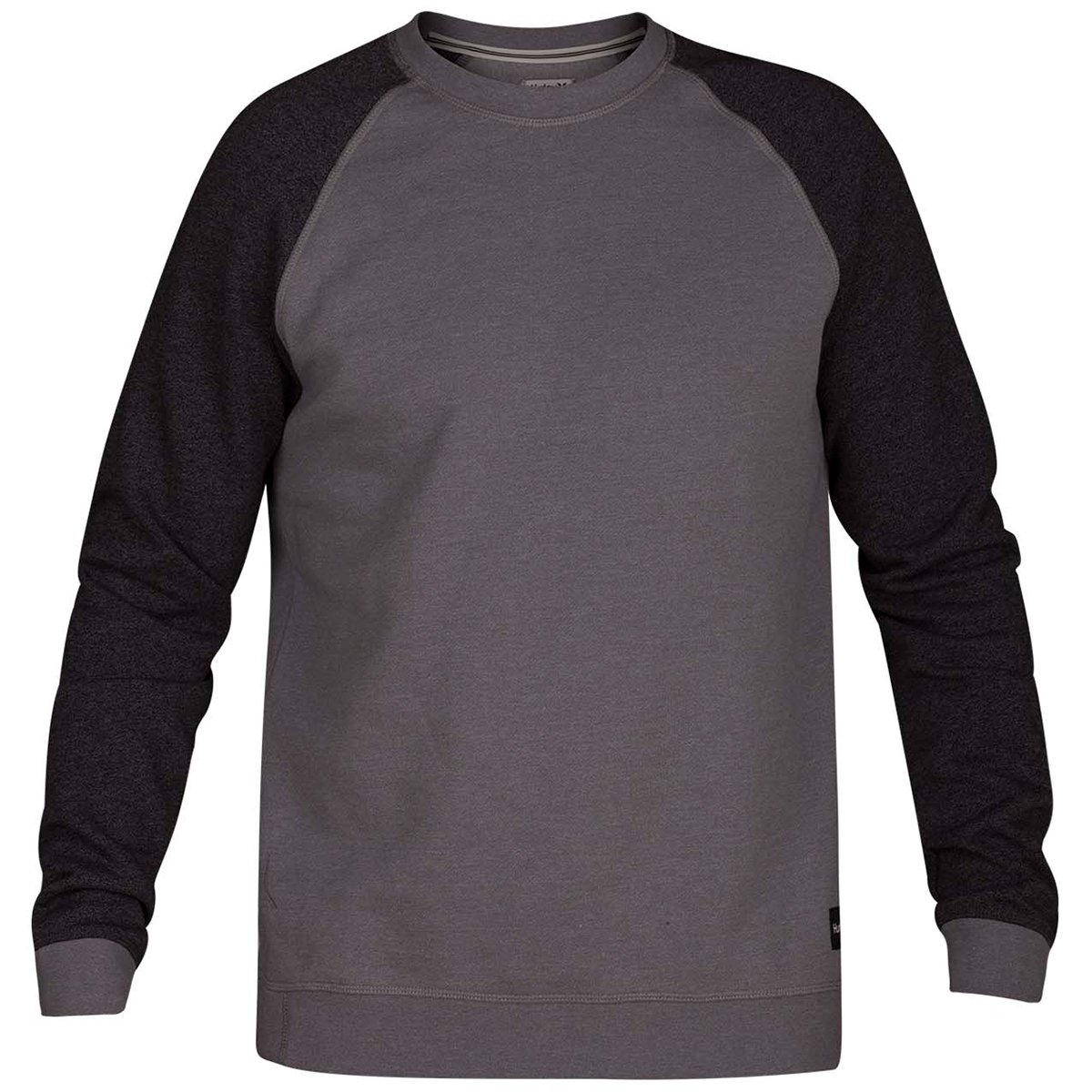 Hurley Guys' Crone Crew Long-Sleeve Fleece Pullover