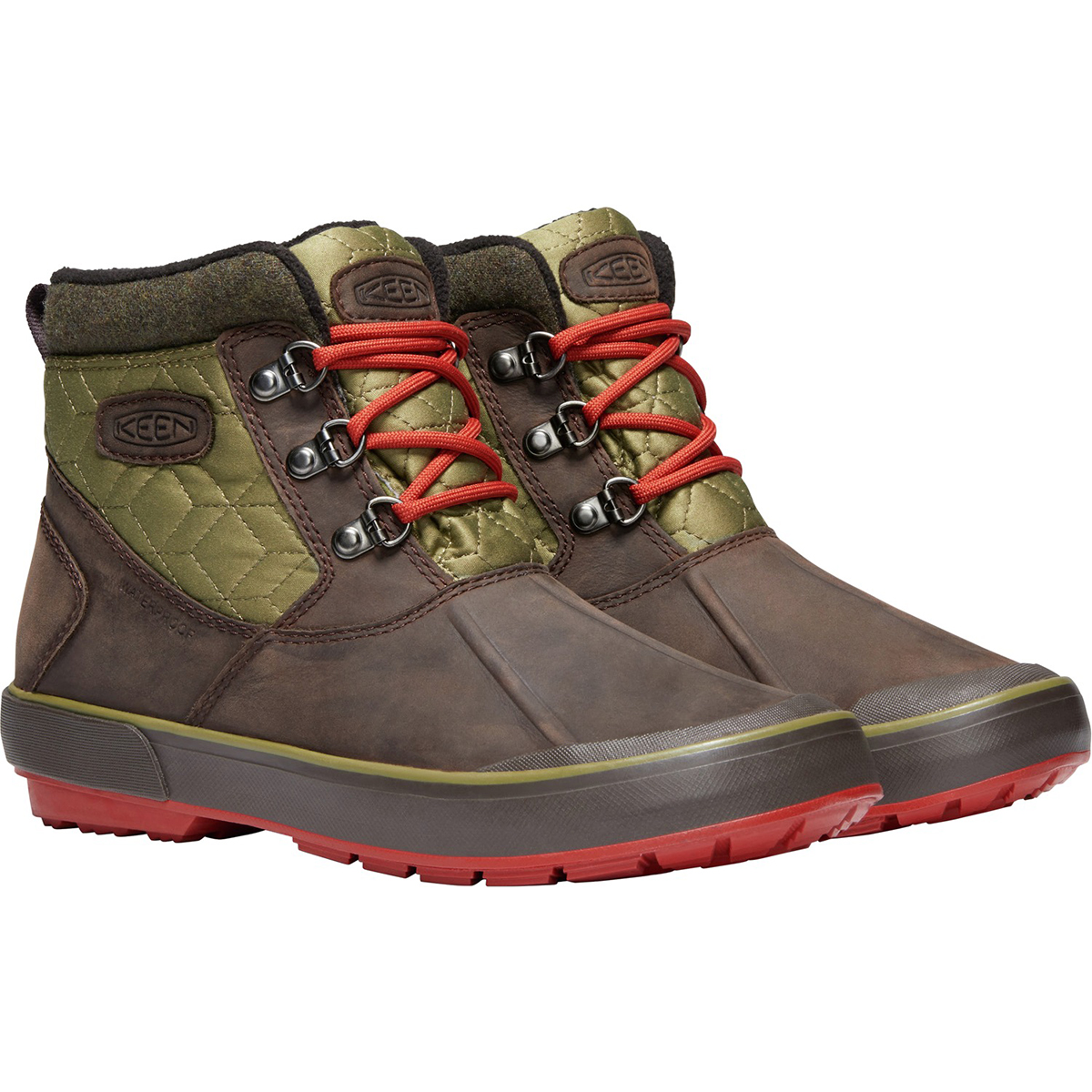 women's keen elsa ii quilted ankle boots