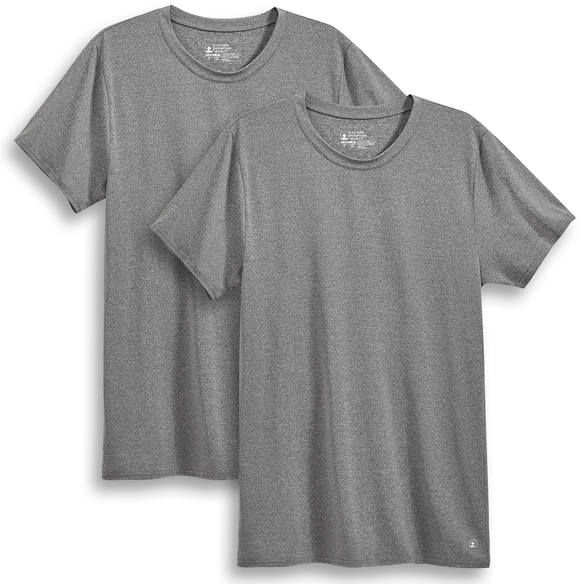 Ems Men's Techwick Crew Undershirts, 2-Pack - Black, M