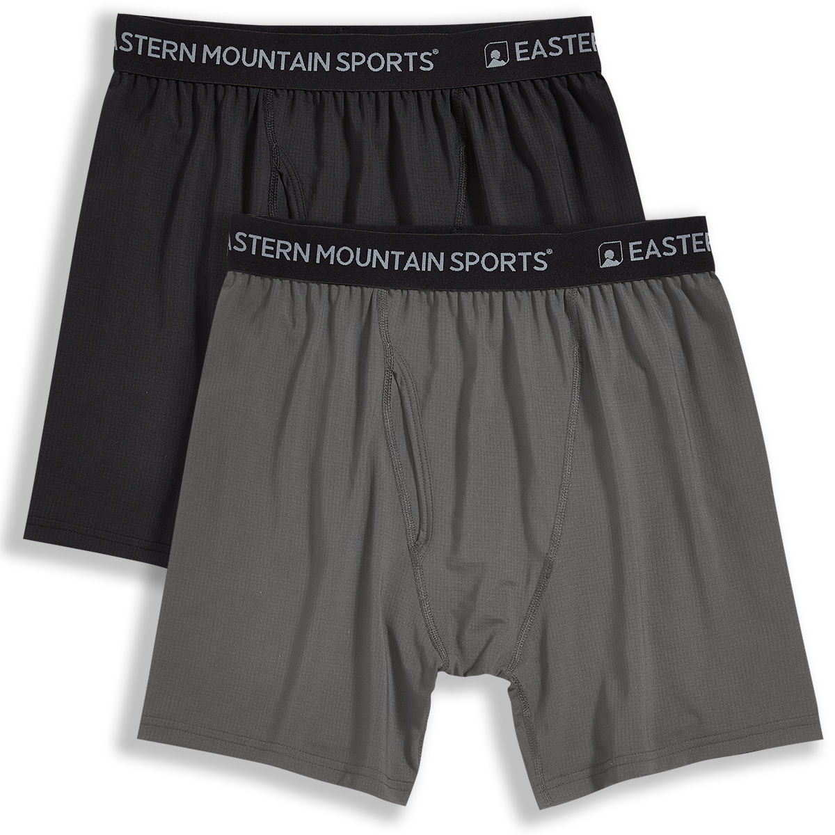 Ems Men's Techwick Boxer Briefs, 2-Pack - Black, S