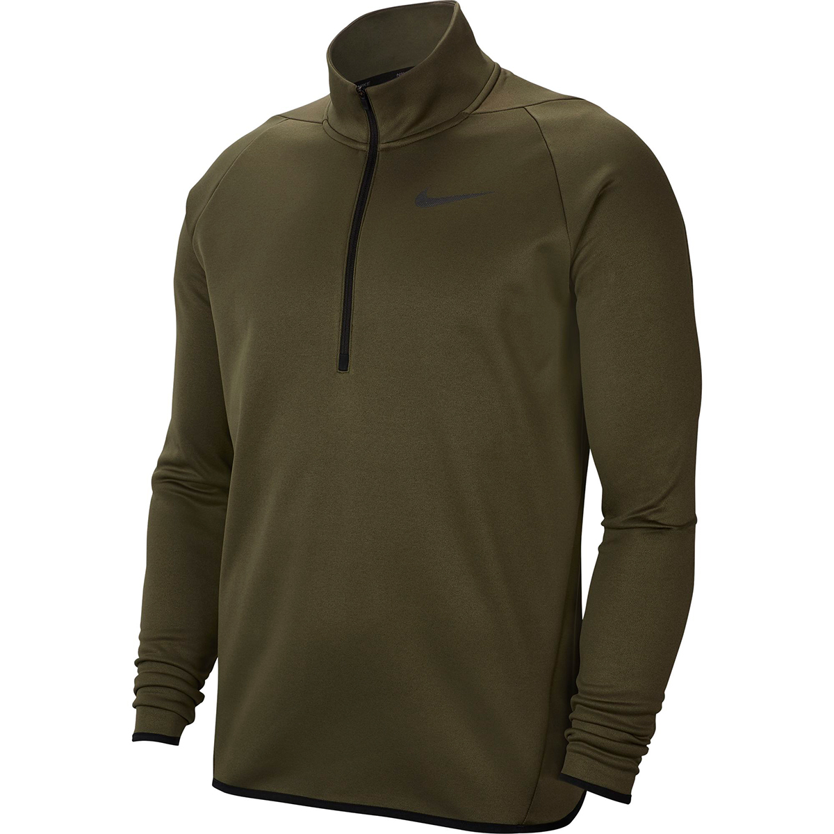 Nike Men's Therma-Fit Quarter-Zip Pullover - Green, L